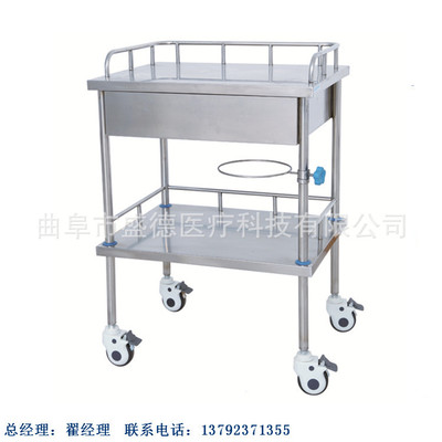 source Manufactor Electric Lifting Department of gynecology inspect Central control brake Transport MD-725 Stainless steel Dressing car