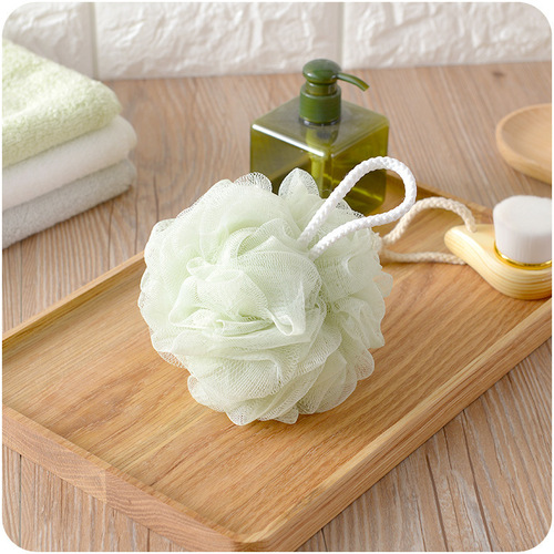 Plain super soft bath flower? Bath ball large bath towel bath flower? Bath bubble bath ball 50g