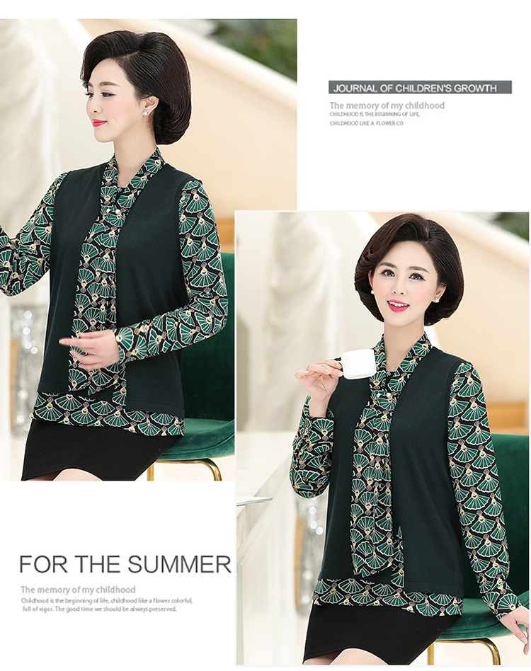 Gilet femme en Tricot de fibres mélangées - Ref 3317150 Image 21