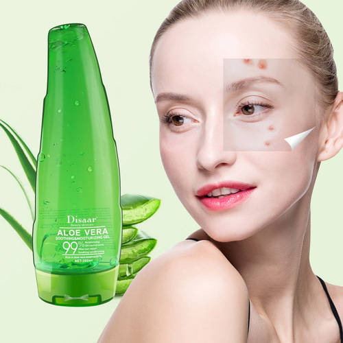 Disaar cross-border aloe vera gel facial soothing rejuvenation shrink pores skin care products wholesale Aloe vera gel