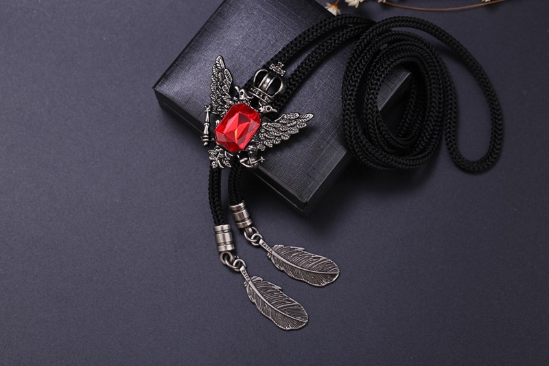 Moda coreana águila barroco polo corbata traje camisa joya pajarita collar ventas directas de la fábrica