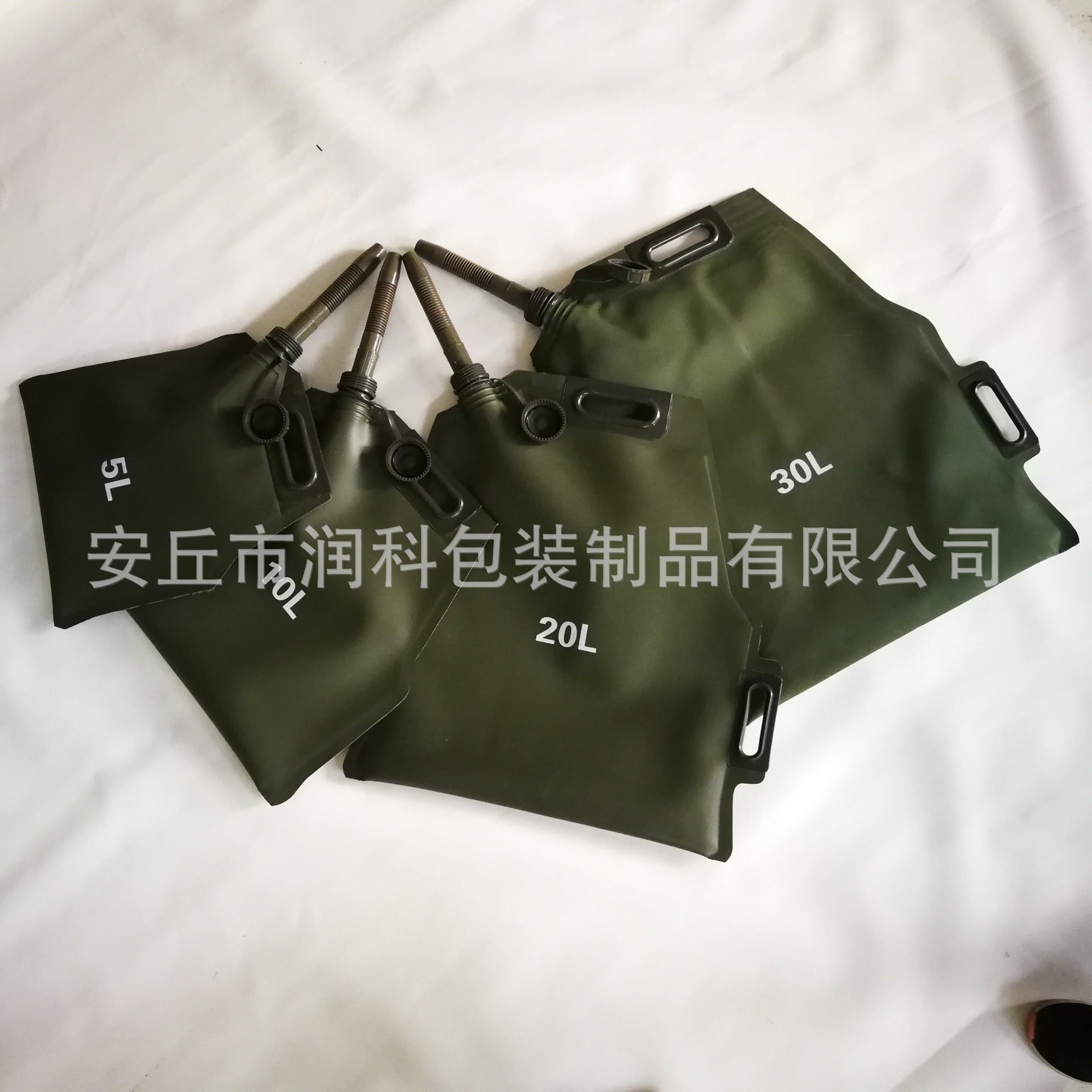 户外运输车载备用软体油囊可折叠油桶手提TPU储油袋便携加厚耐磨