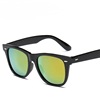 Fashionable sunglasses, brand universal retro glasses solar-powered suitable for men and women, wholesale