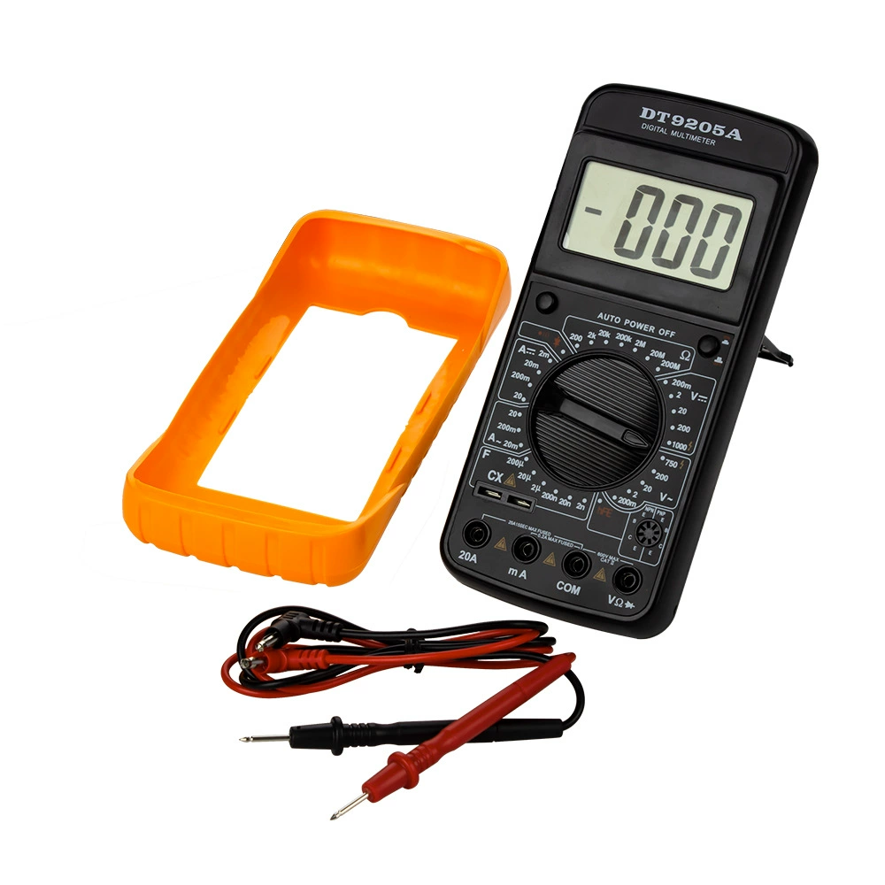 Трансграничная поставка DT9205A, цифровой мультиметр, мультиметр, измерение постоянного и переменного тока, электрик, инструменты