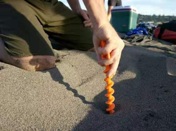 Plastic Horn Spiral Nail 4