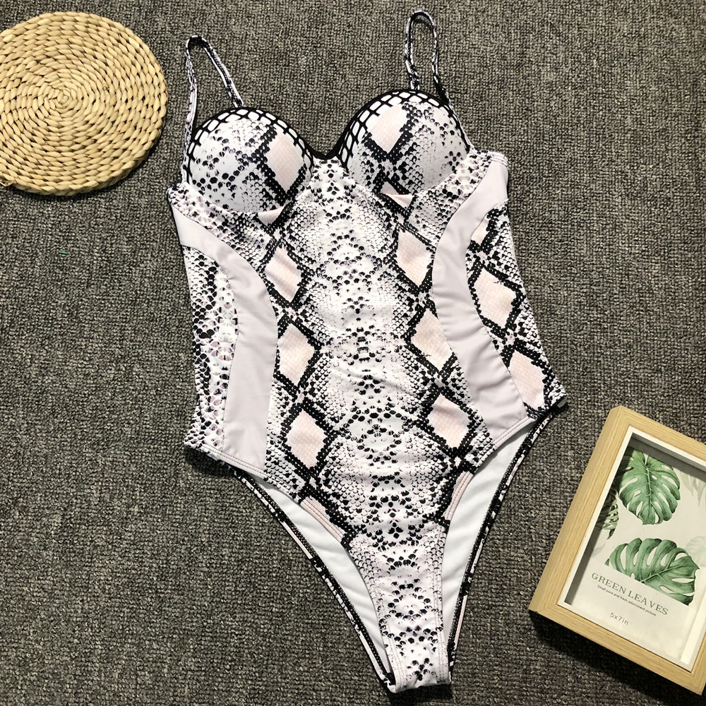new one-piece swimsuit ladies underwire one-piece swimwear hot selling NSDA132