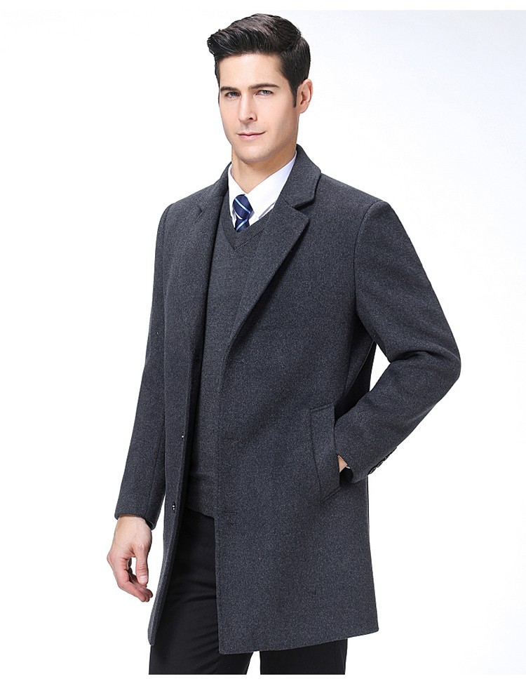 Manteau homme en Laine - Ref 3419560 Image 13