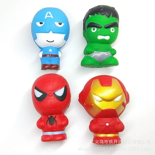 Игрушки-антистресс squishy набор героев Marvel