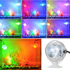 Hot-selling LED Fish Tank Spotlight, Aquarium Light, Small Fish Tank Clip-On Lamp, High-Brightness LED Light, Fish Tank Illumination Lamp, Submersible Light