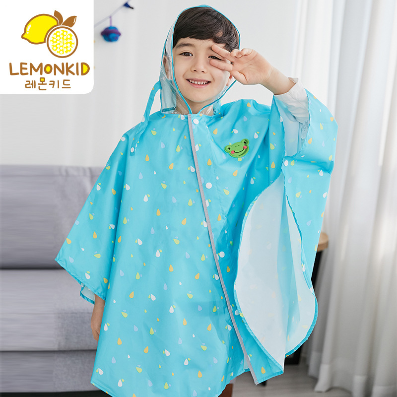Children's breathable waterproof raincoat for elementary school students