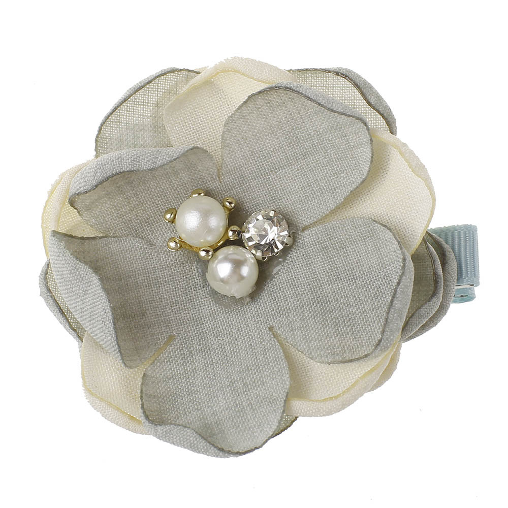 Fashion Flower Cloth Hair Clip 10 Pieces 1 Piece display picture 6