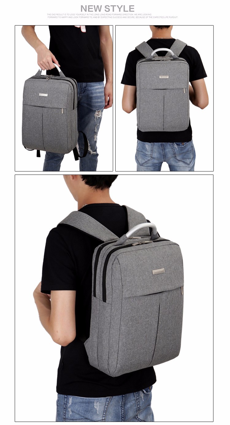 Business office notebook computer backpacks, aluminum handles, computer backpacks, school bags, conference gift backpacks with logo printing undefined