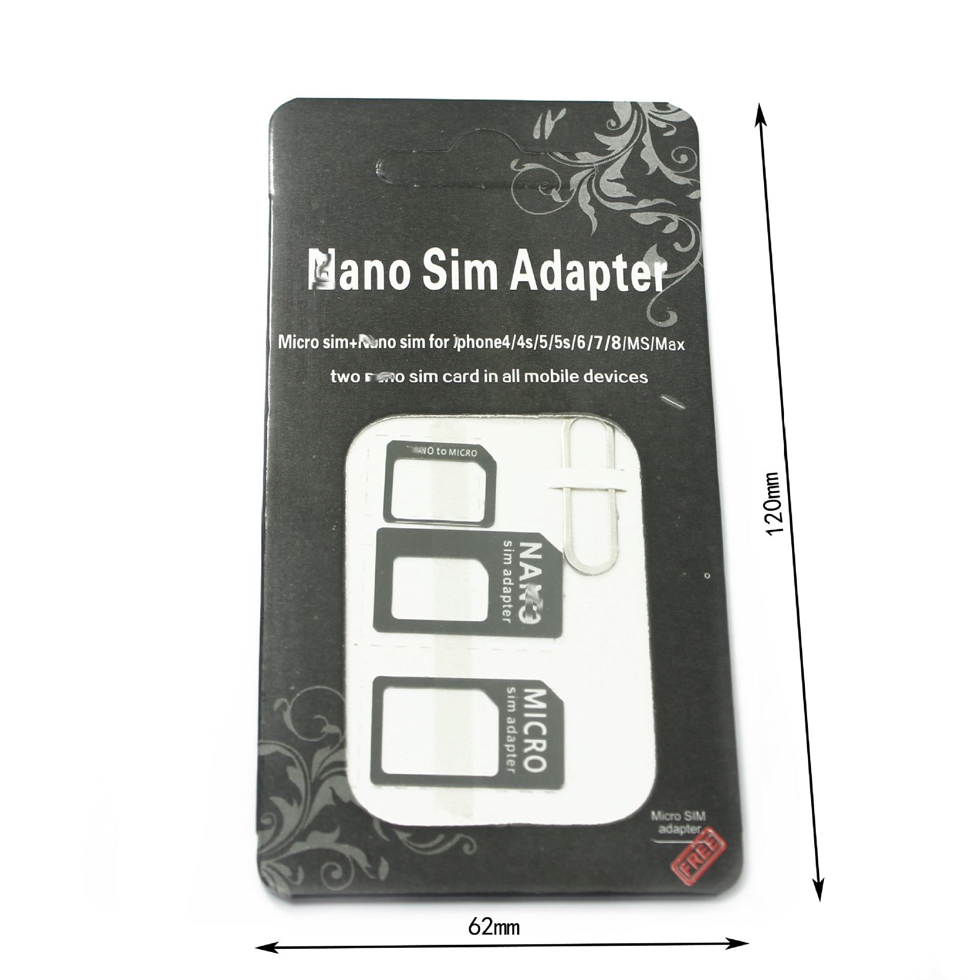 SIM卡套还原适用苹果安卓智能手机四合一SIM卡中性卡托卡槽通用-阿里巴巴