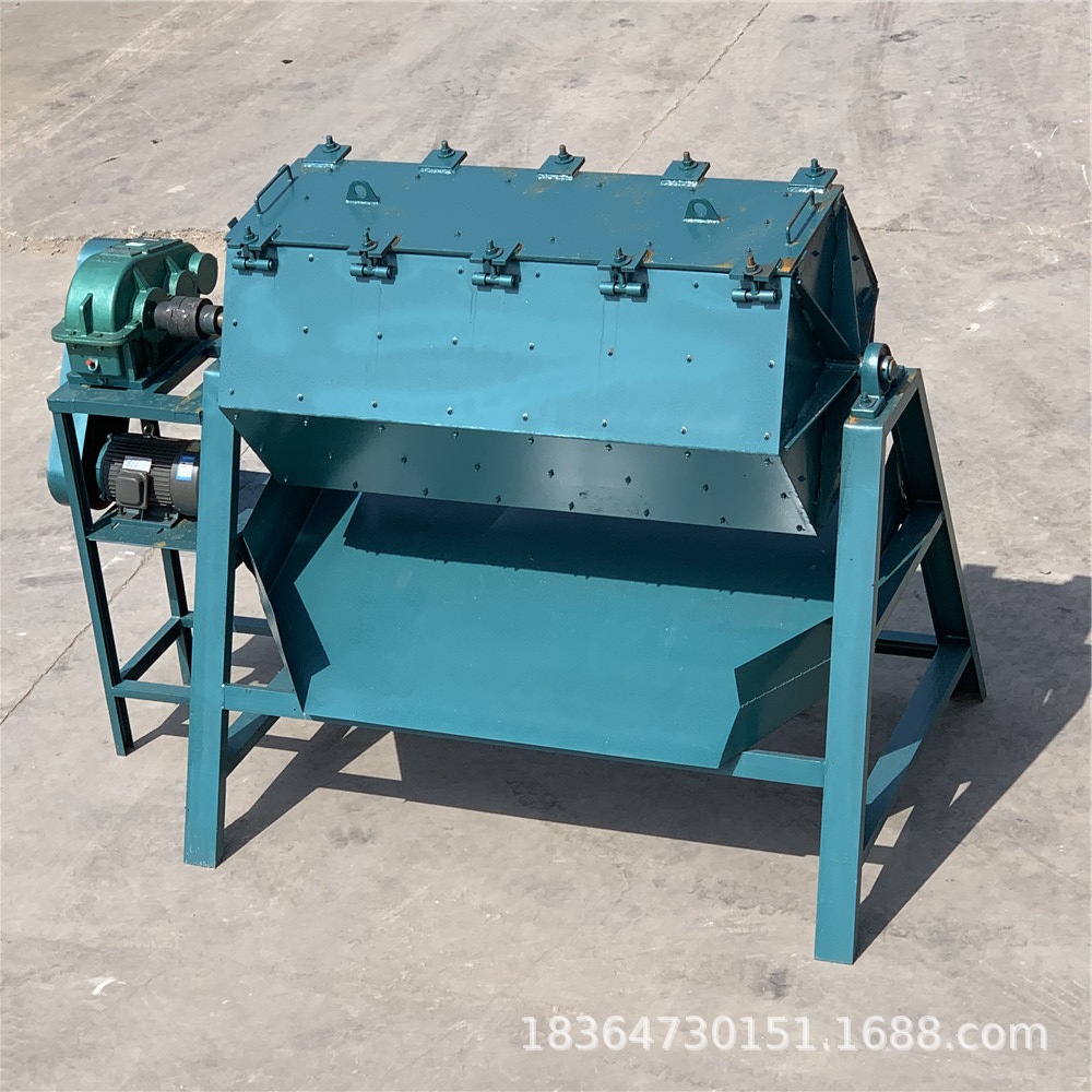 1000升滚筒式除锈研磨机 五金配件去毛刺抛光机 六角干磨机