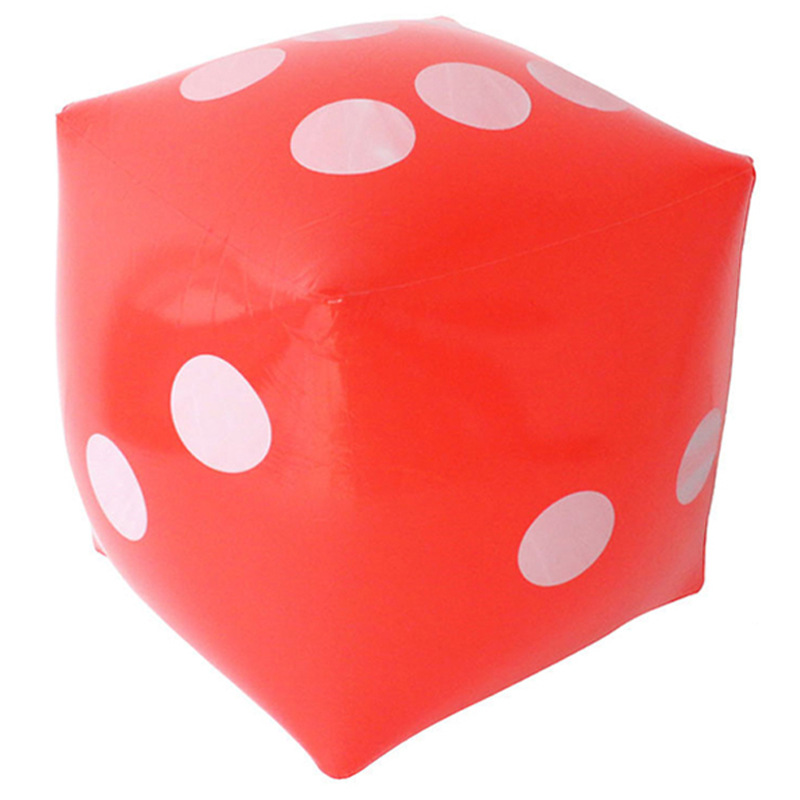 充气骰子红色