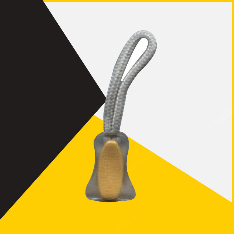 供应绳子拉头拉尾扣 注塑拉尾绳 TPU高端拉链拉尾绳子 PVC拉头绳