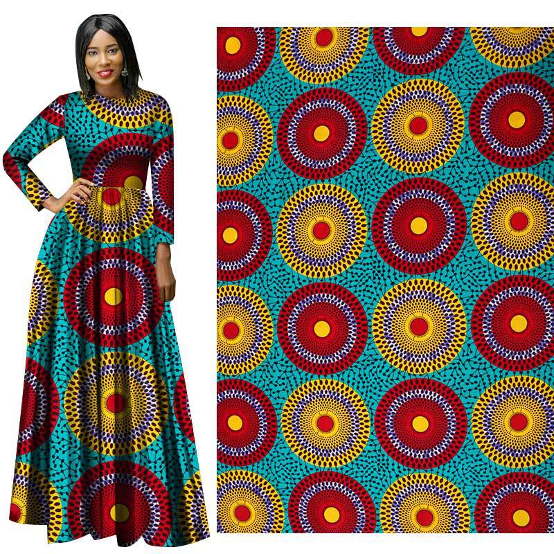 春季新款非洲民族服饰棉印花布亚马逊跨境蜡染面料批发24FS1214-阿里巴巴