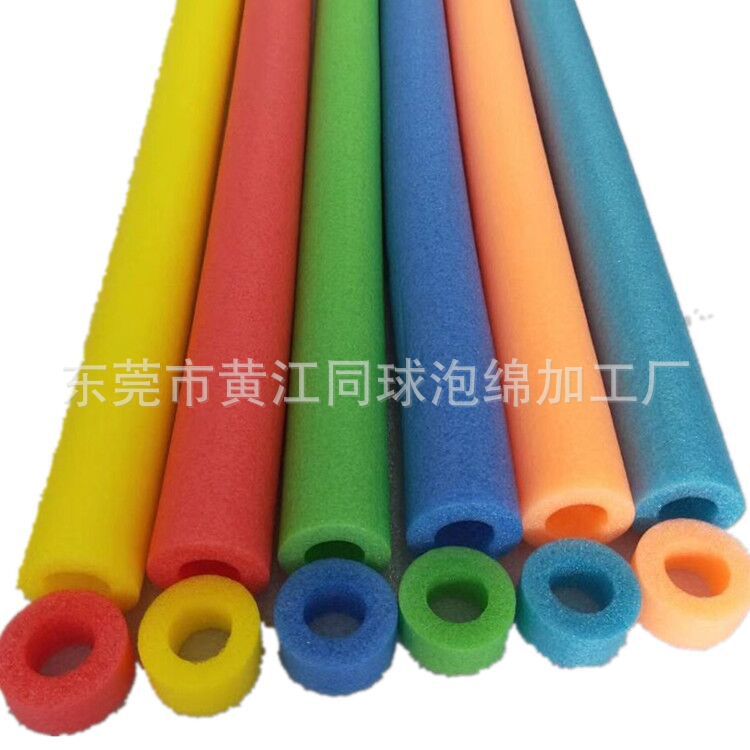 供应 蓝色环保灯管玻璃防护套 易碎管防震epe珍珠棉物流运输包装