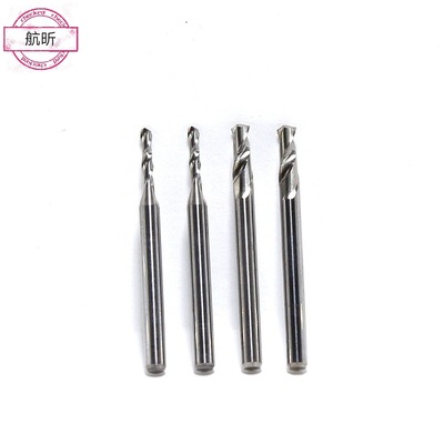 Special Offer PCB Aluminum based milling cutter Imported Aluminum alloy Milling cutter Double-edged cutter 0.8-3.175mm Drill point milling cutter