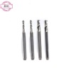 Special Offer PCB Aluminum based milling cutter Imported Aluminum alloy Milling cutter Double-edged cutter 0.8-3.175mm Drill point milling cutter