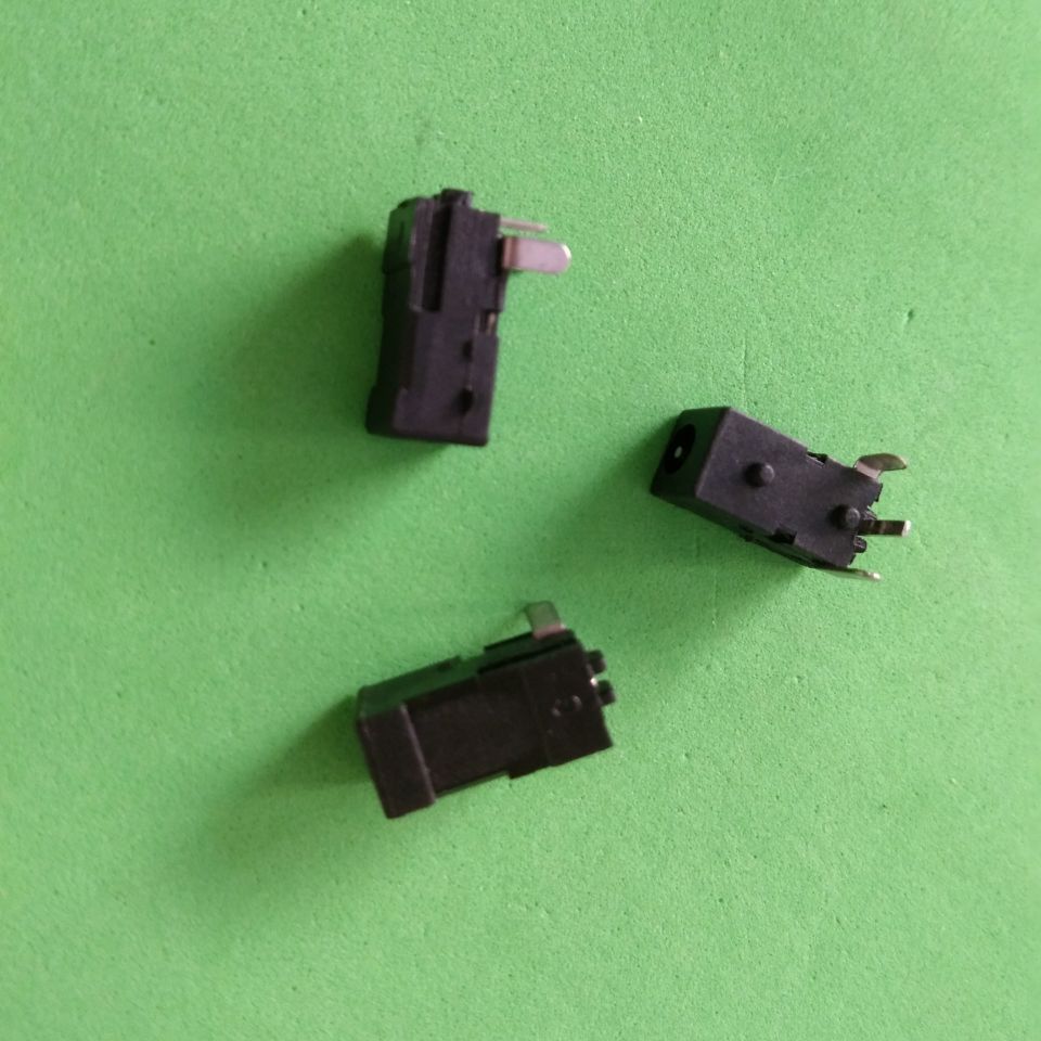 供应直插式DC电源插座 DC-011三脚母座插件 DIP插座