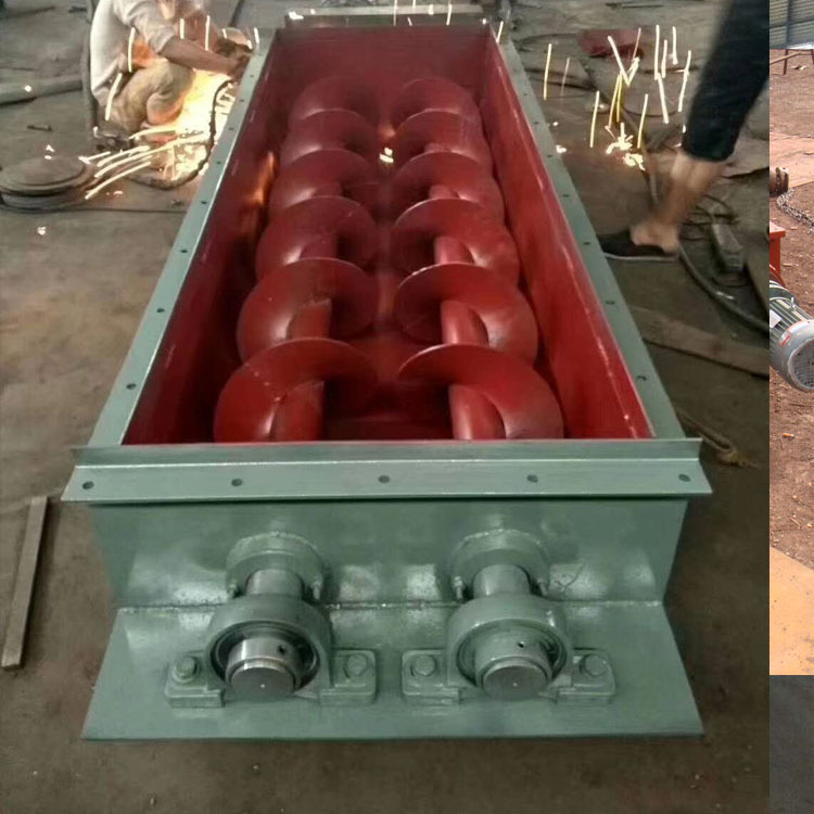 厂家销售U型螺旋输送机  螺旋输送绞龙   水泥输送设备