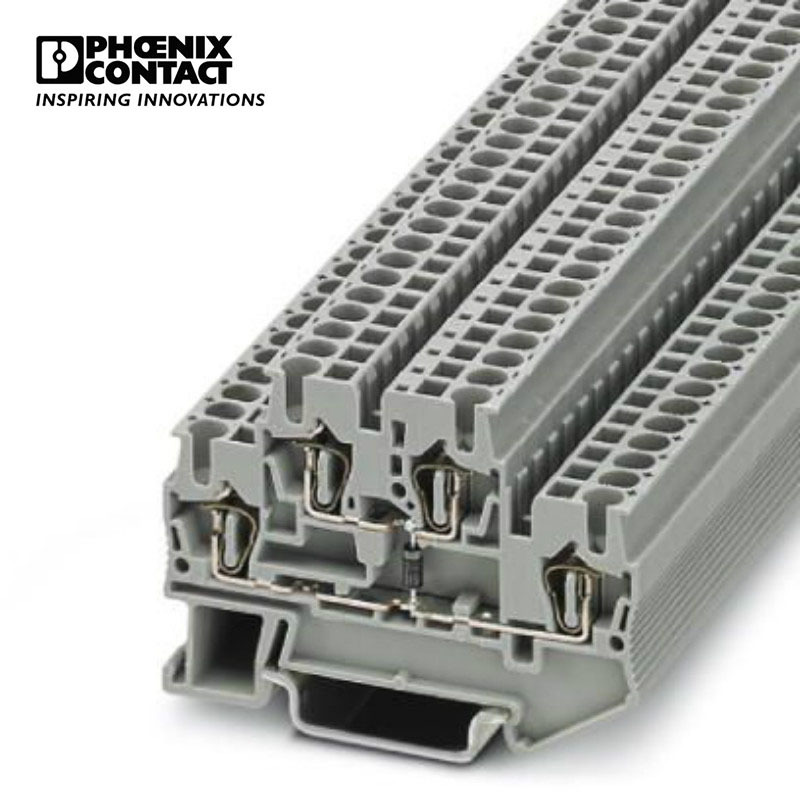 菲尼克斯 元件端子弹簧端子灰色-STTB 2,5-DIO/U-O-3031563-50