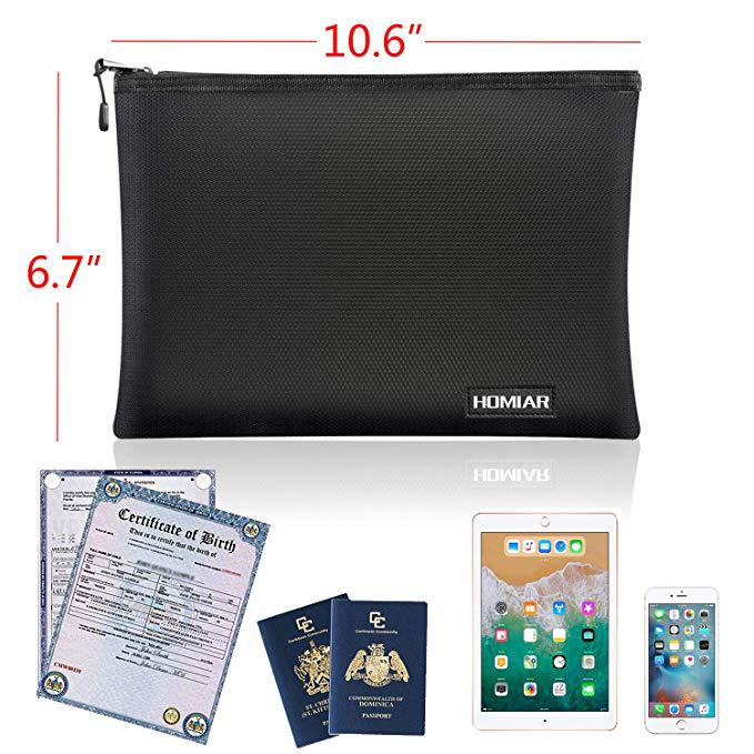 亚马逊热销 防火文件袋  结实耐用防火耐磨实用性超高防火文件