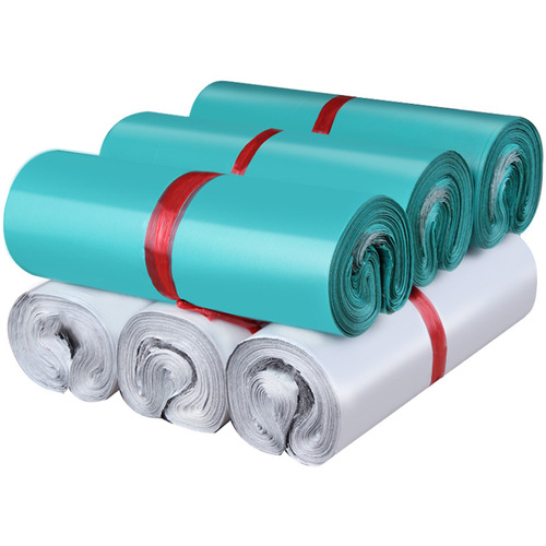 White green express bag express packaging clothing logistics packaging wholesale waterproof large, medium and small bags thickened