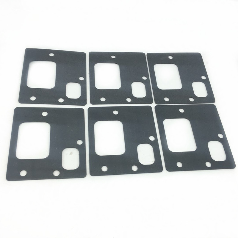 适用潍柴斯太尔豪沃进气排气气门室罩盖垫片加厚 排气垫一套6片