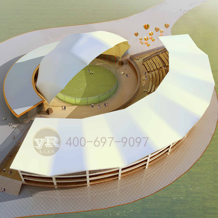 城市膜结构体育场看台设计.jpg