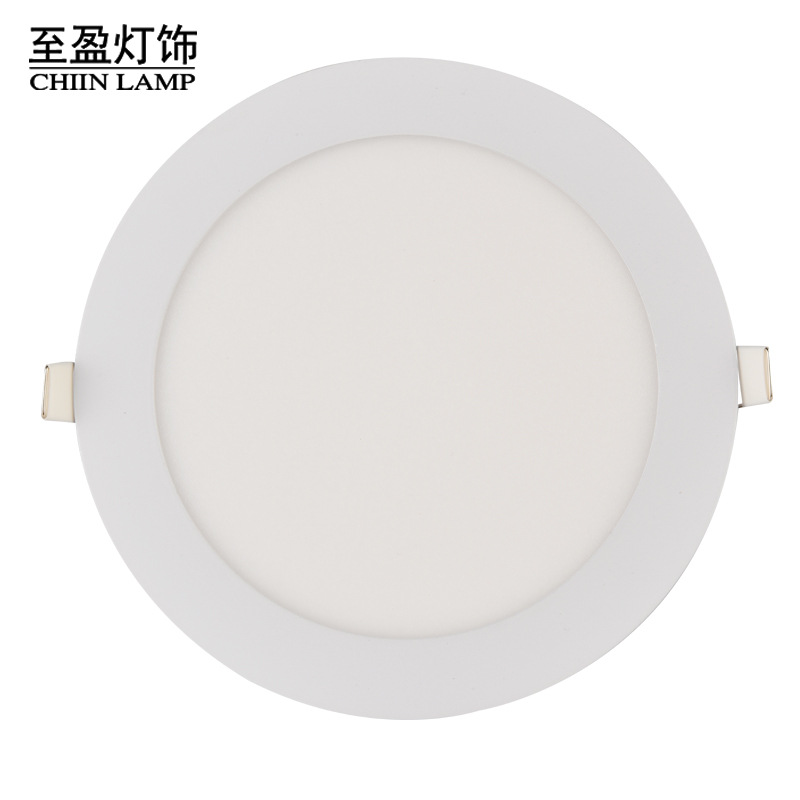 跨境专供嵌入式侧发光超薄小面板灯平板灯3wled天花灯英文包装|ru