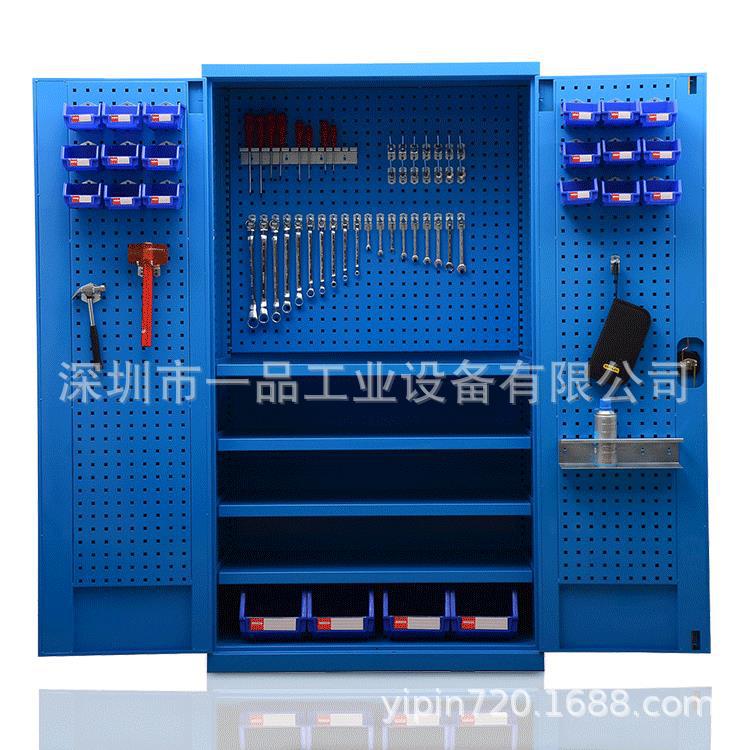 一品重型储物柜双开门 夹具整理柜 广州检具摆放柜工厂层板置物柜