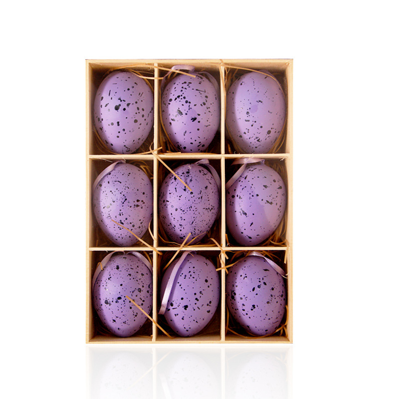 Ying Hao Easter decoration Easter egg Easter gift Jewelry simulation egg speckle series Eggs