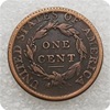 Antique coins, brass material, USA