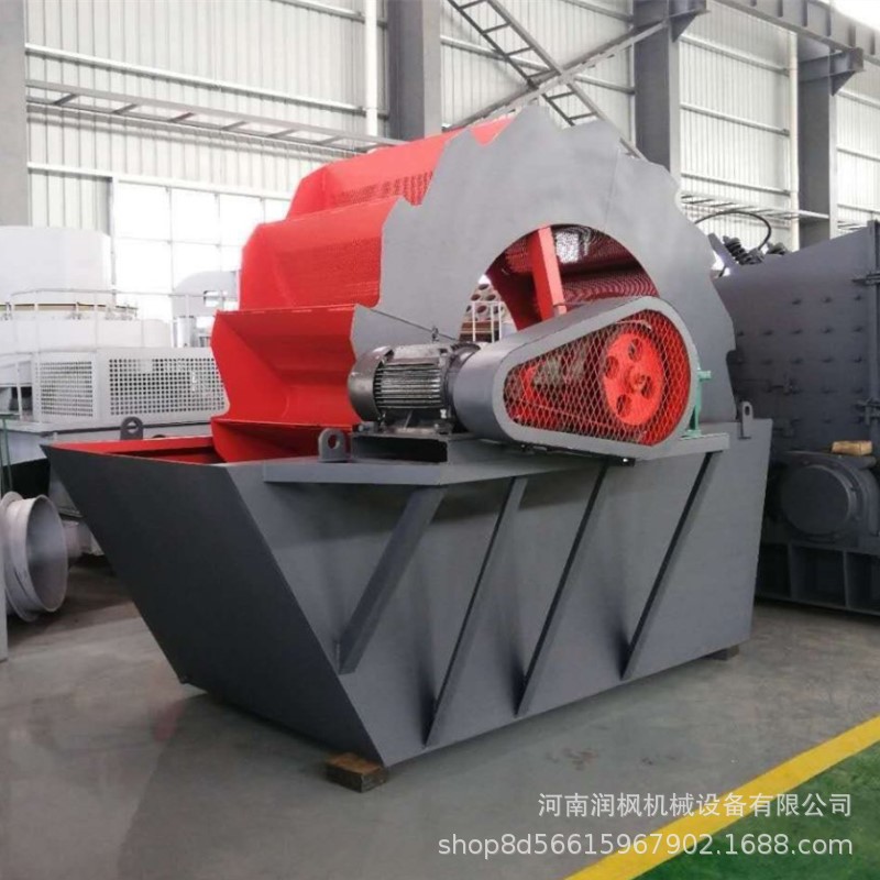 矿砂工程沙轮式洗砂机 矿山选矿机械设备 河道泥沙脱水分离机