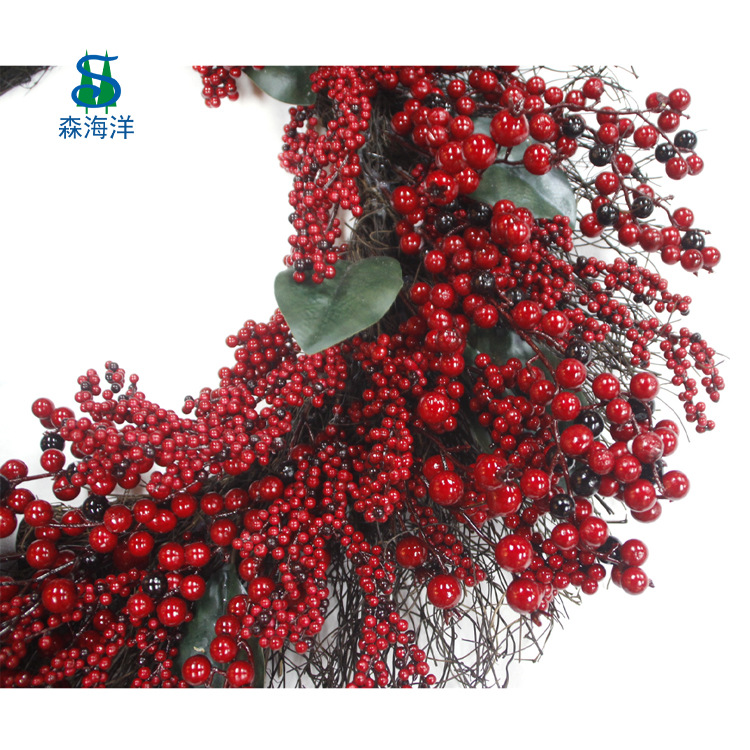 Decoración de Navidad Corona de Navidad Adorno navideño Guirnalda