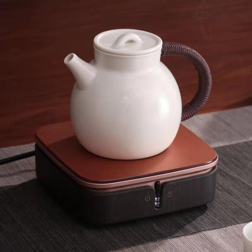 Demingtang Maoyan second generation electric ceramic stove tea stove intelligent silent water boiling Taiwan white pottery pot household small tea maker