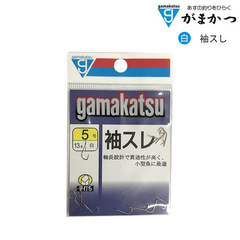 Gama Fish Hook Sleeve S, White, Competitive Hook, No Barbed, Carpsleeve Hook