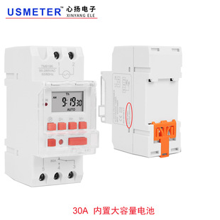 New TM919 30A super large capacity with built-in battery automatic cycle timer switch time controller