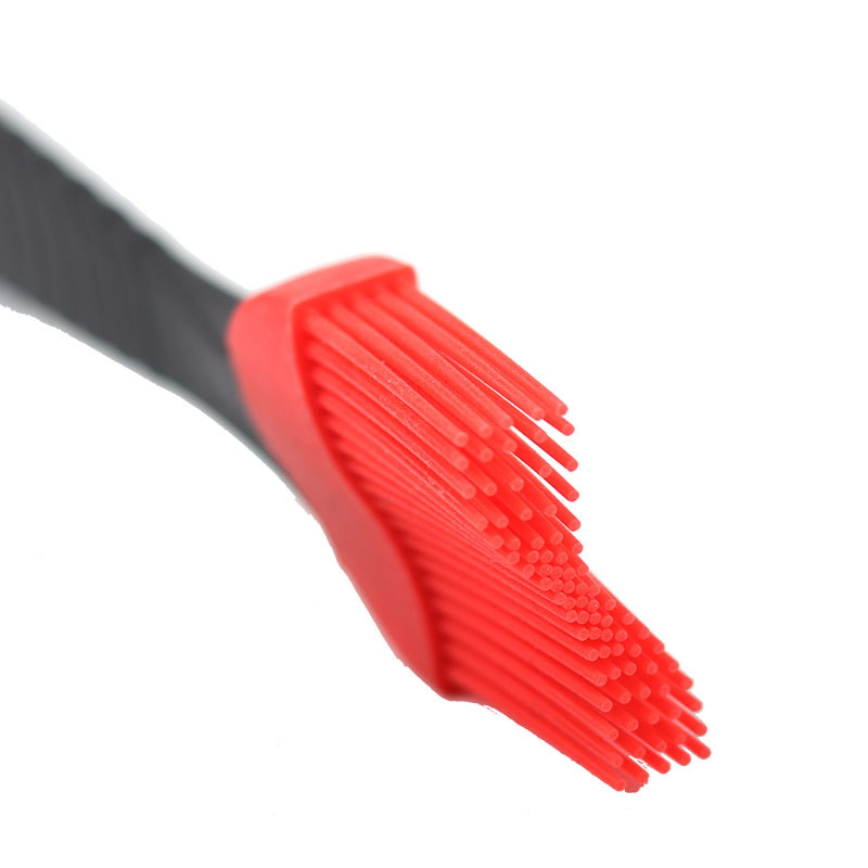 Cepillo de aceite grande cepillo de barbacoa cepillo de silicona mango largo cepillo de aceite resistente a altas temperaturas cepillo de huevo líquido herramienta para hornear