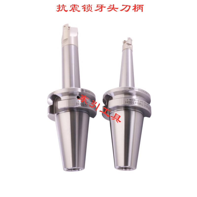 抗震螺纹刀柄可换刀头加长锁牙式刀柄刀杆BT30 40-M6 8 10 12 16