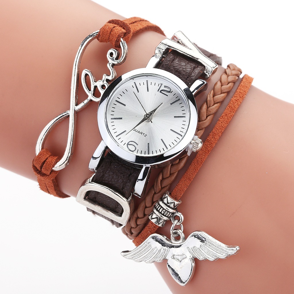 Casual Heart Shape Buckle Quartz Women's Watches display picture 13