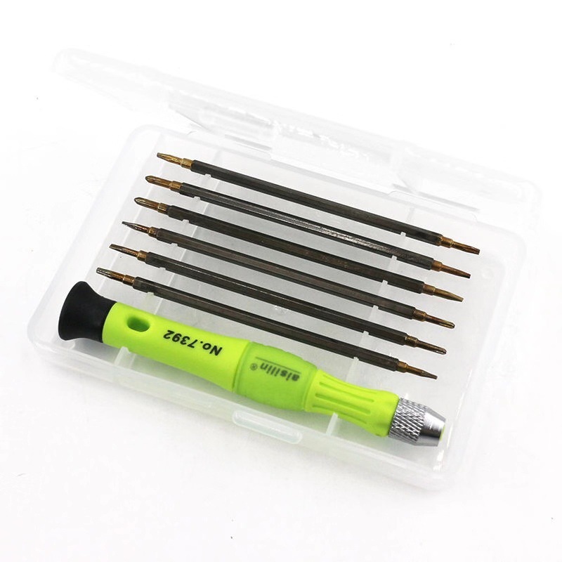 7-in-one Multi-purpose mobile phone repair tool multi-function screwdriver set telecommunications disassembly machine screw knife combination