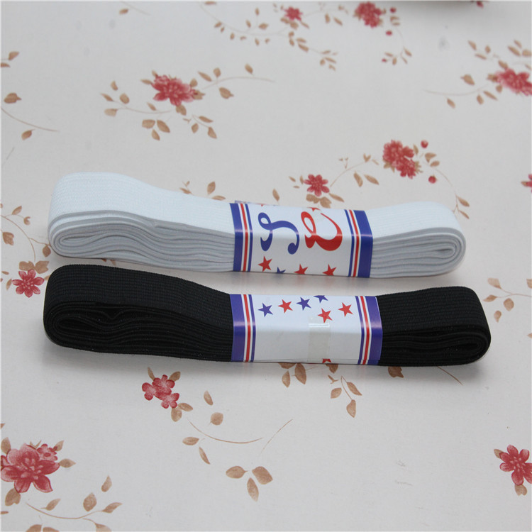 10条/包装 印花宽松紧带 电脑提花弹力松紧带