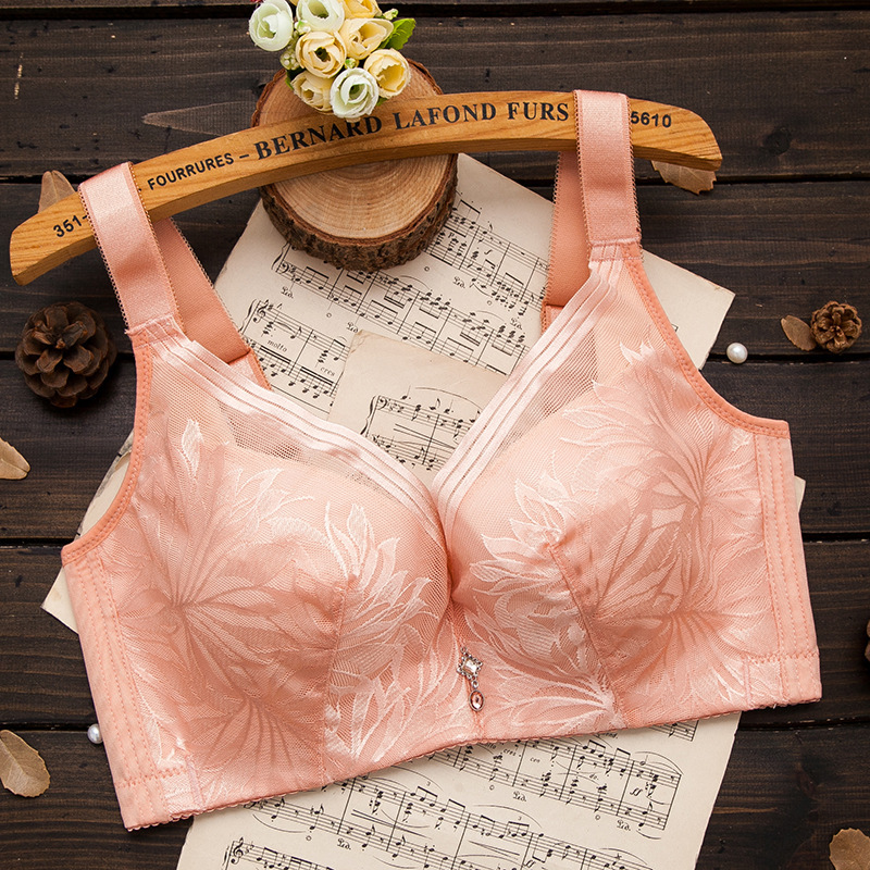 There are steel rings and no sponge to increase the size of the large chest small bra ultra-thin fat mm200 kg Full Cup underwear women CDE There are steel rings and no sponge to increase the size of the large chest small bra ultra-thin fat mm200 kg Full Cup underwear women CDE