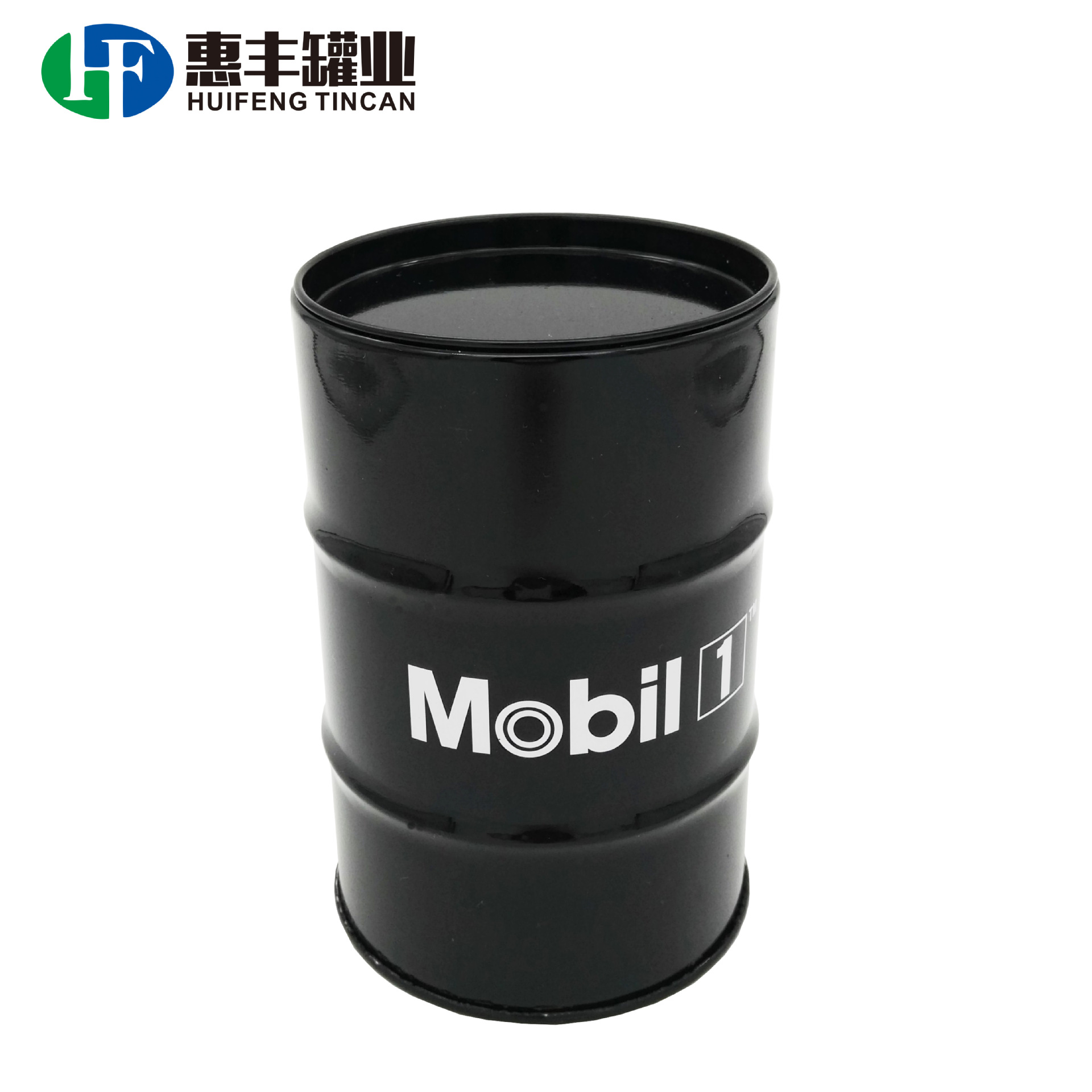 生产油桶型铁罐 存钱赠品毛巾铁罐衣服罐笔筒文具礼品铁盒tin box