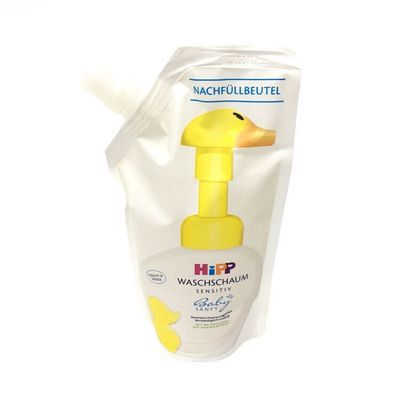 德国Hipp喜宝洗手液小鸭子免敏婴儿童泡泡洗手洗脸液250ml 补偿液|ru