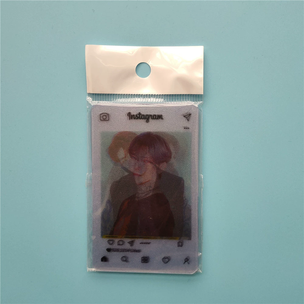 Прозрачная пластиковая карта ATeez, фотокарта, карта Ломо, карточка коллекции ATINY, открытка-фото карта, дополнительная карта