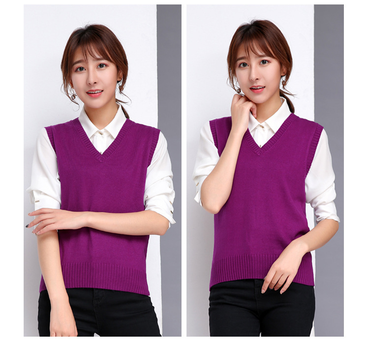 Gilet femme CACHEMIRE XIN en Tricot - Ref 3317060 Image 64